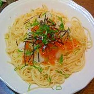 和風いくらパスタ